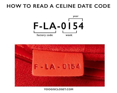 is there alternate authentication marking fir celine purse|authentic celine bag code.